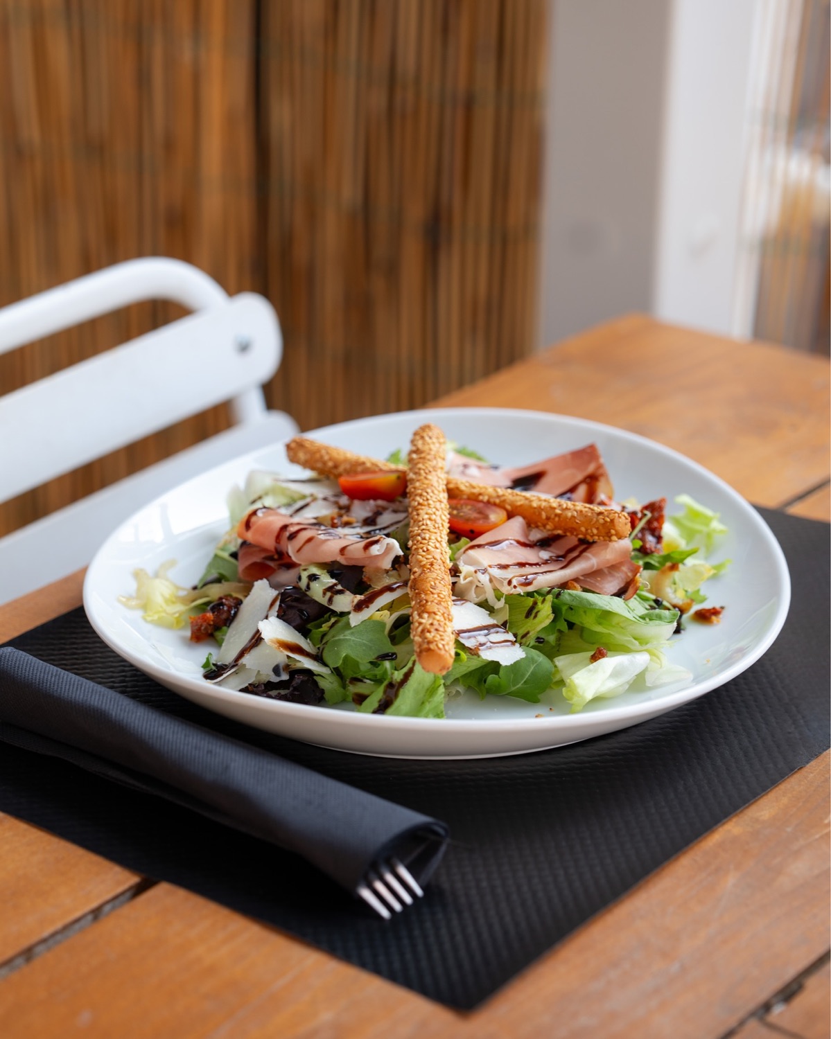 Photographie d'un plat au restaurant
